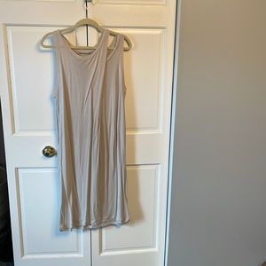 All Saints Edgy grey tank dress